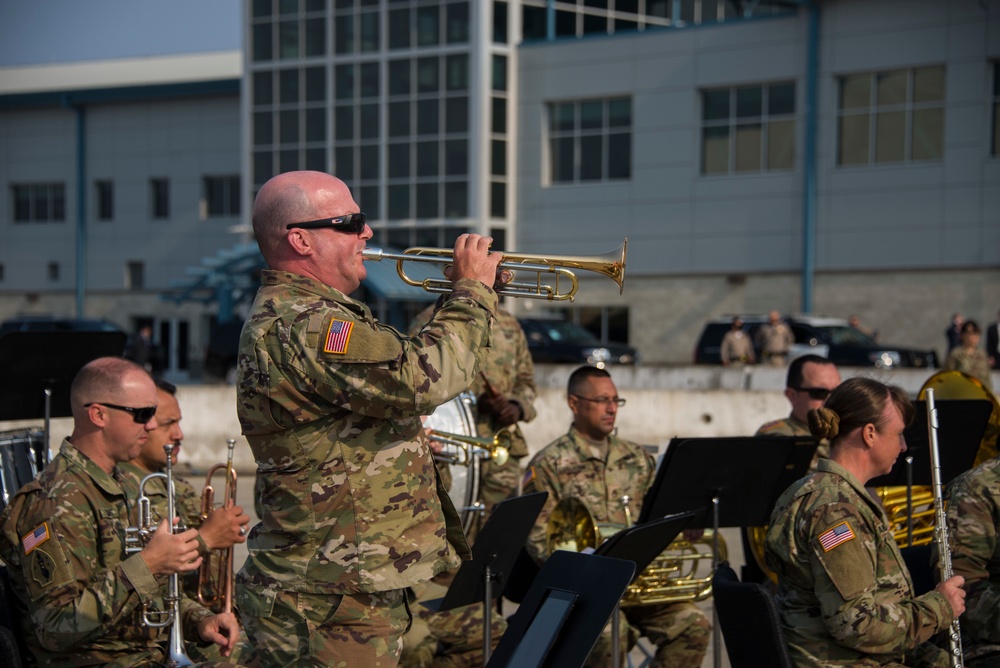 40th ID Bands Performes at Moffett Field