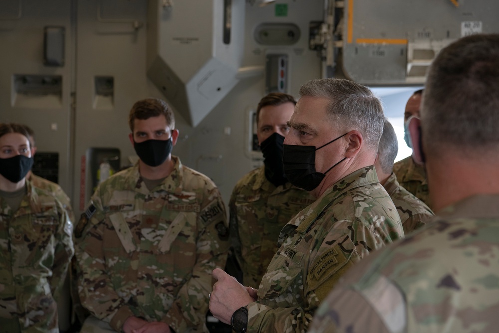 Joint Chiefs of Staff DV visit