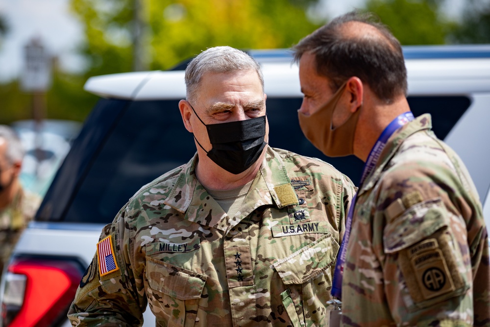 Gen. Mark A. Milley Visits Fort Bragg