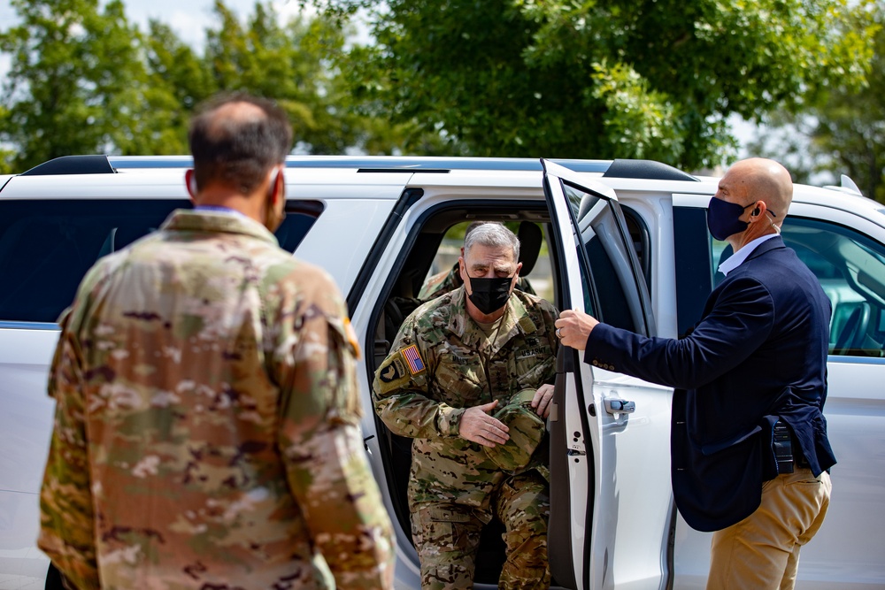 Gen. Mark A. Milley Visits Fort Bragg