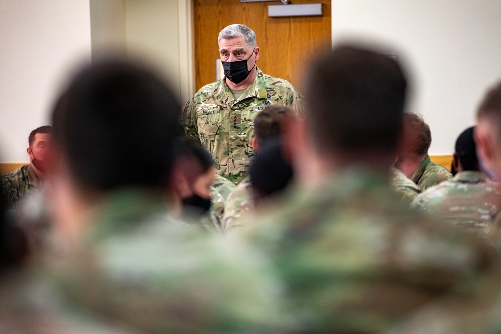 Gen. Mark A. Milley Visits Fort Bragg