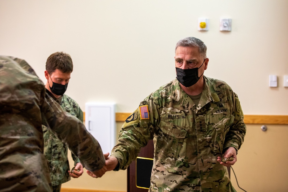 Gen. Mark A. Milley Visits Fort Bragg