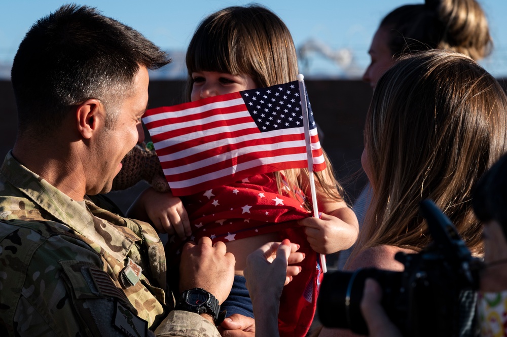 Nellis Airmen return from Operation Allies Refuge