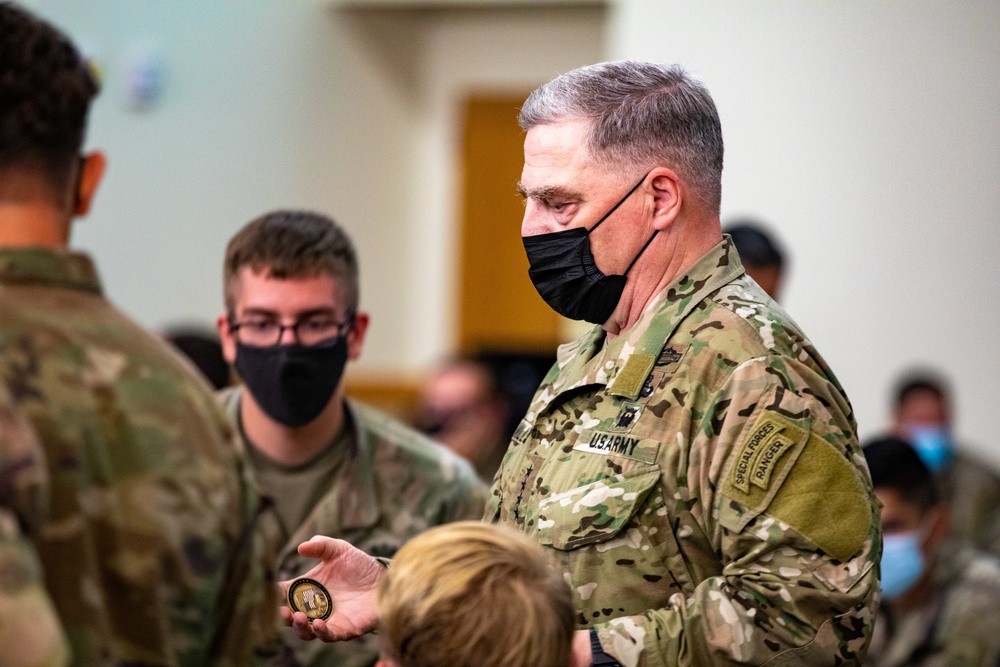 Gen. Mark A. Milley Visits Fort Bragg