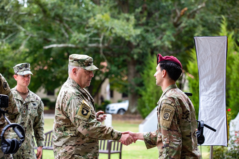 Gen. Mark A. Milley Visits Fort Bragg