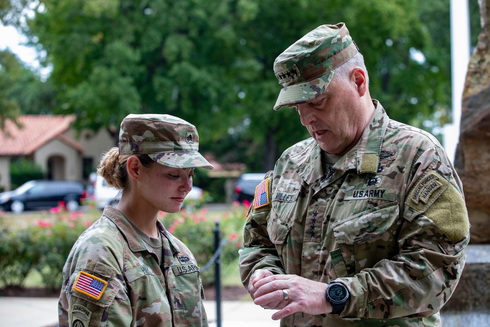 Gen. Mark A. Milley Visits Fort Bragg