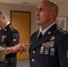 Staff Sgt. Jonathan Chacon has his uniform inspected