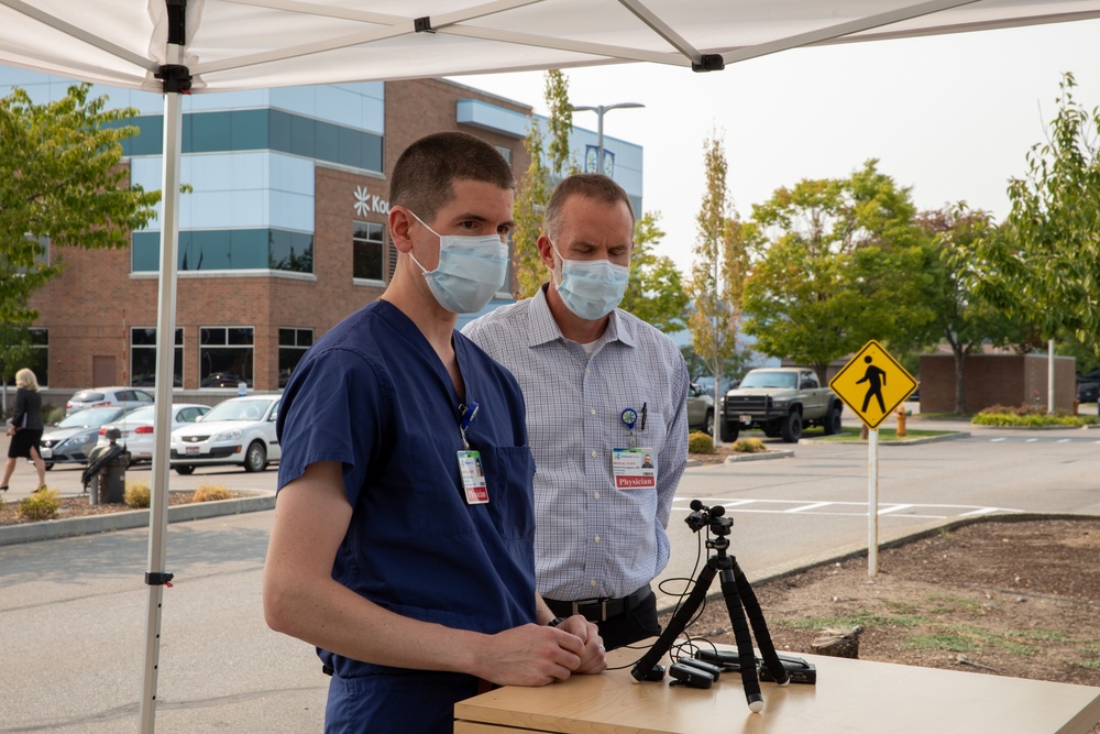 U.S. Army Medical Team and Idaho Hospital Host Press Conference