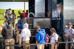 Navy Promotional Days Baltimore visits MERVO High School