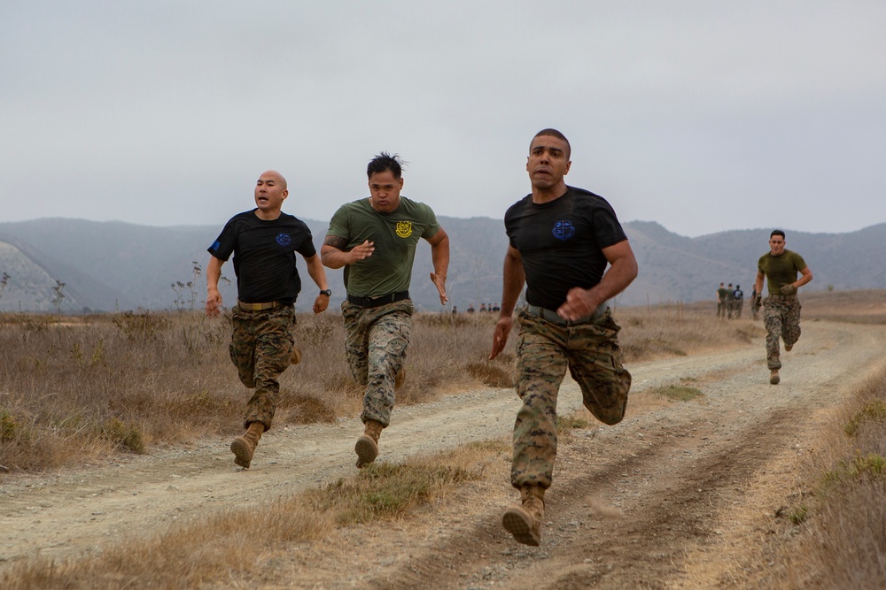 1st ANGLICO company physical training event