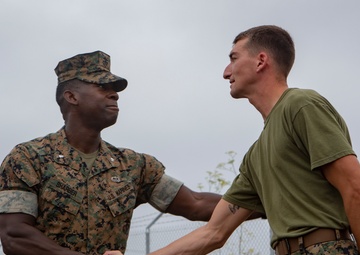 1st ANGLICO company physical training event