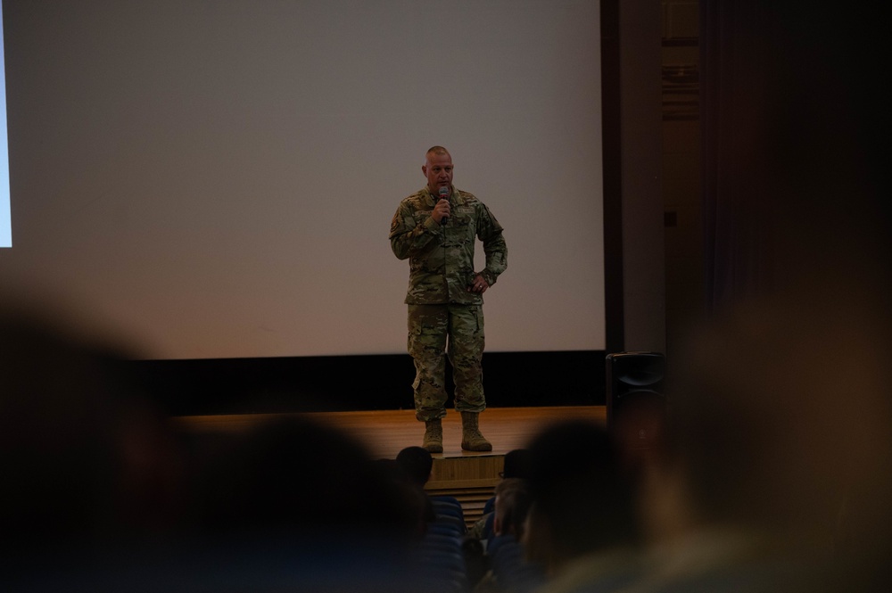 Chief Master Sergeant Justin Apticar speaks about his OWN it initiative