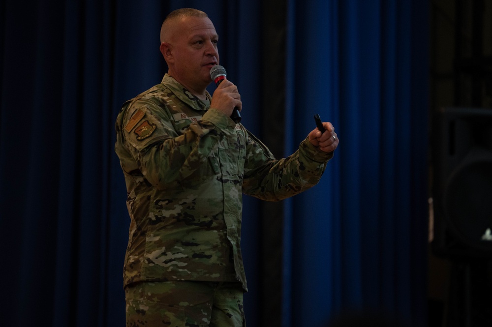 Chief Master Sergeant Justin Apticar speaks about his OWN it initiative