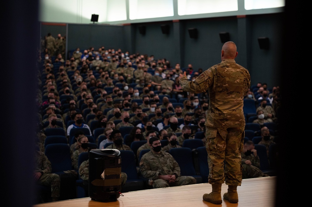 Chief Master Sergeant Justin Apticar speaks about his OWN it initiative