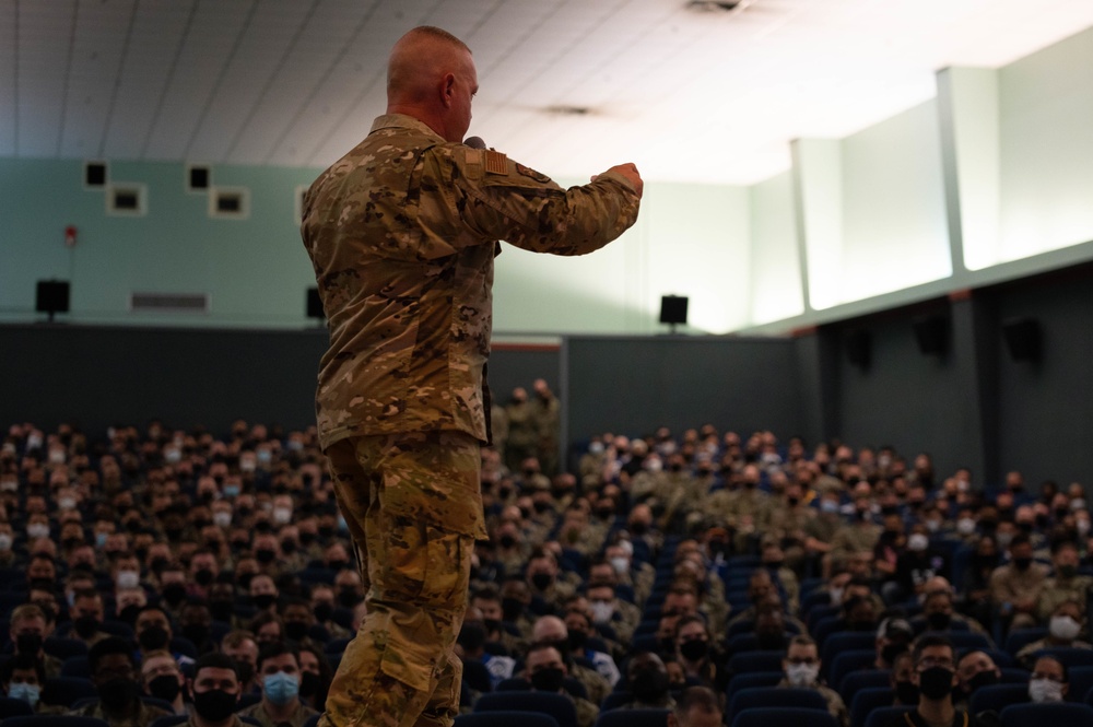 Chief Master Sergeant Justin Apticar speaks about his OWN it initiative