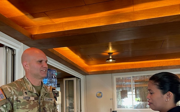 Task Force Oceania Chaplains Cross Oceans for Spiritual Connection