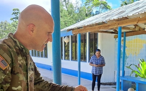 Task Force Oceania Chaplains Cross Oceans for Spiritual Connection