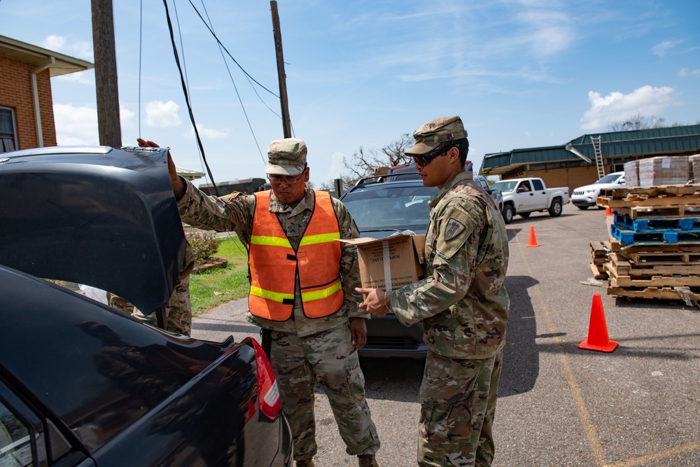 Texas Guard Ida Response