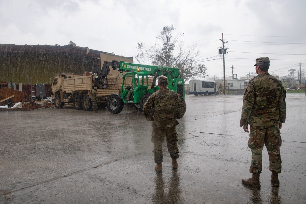 Texas Guard Ida Response