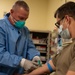 Chief Master Sergeant Justin Apticar visits 51st Medical Group