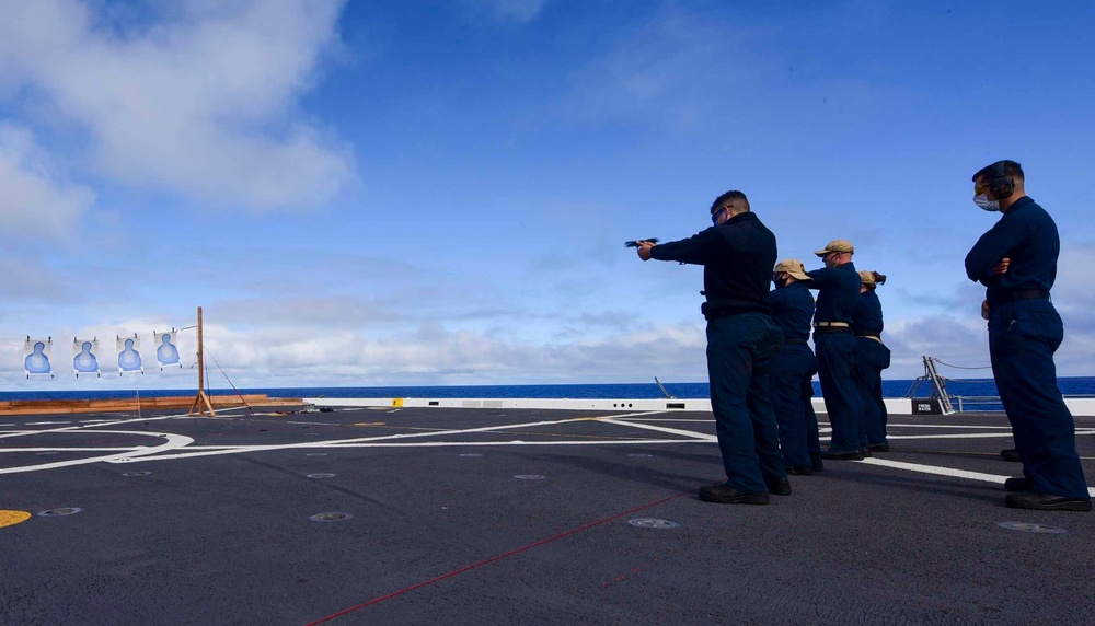 USS John P. Murtha (LPD 26) Live Fire Exercise
