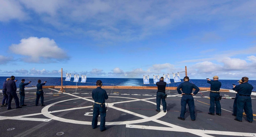 USS John P. Murtha (LPD 26) Live Fire Exercise
