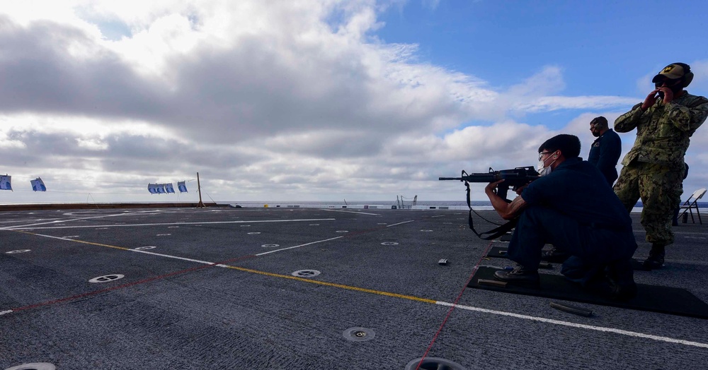 USS John P. Murtha (LPD 26) Live Fire Exercise