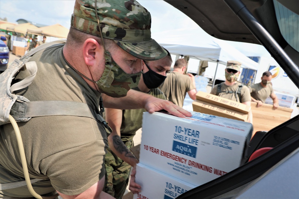 La. National Guard supports recovery efforts from Hurricane Ida
