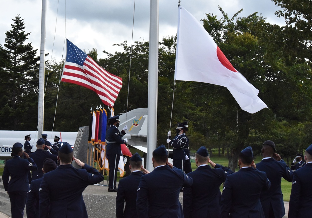 POW/MIA remembrance retreat ceremony