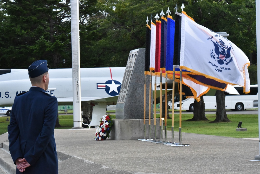 POW/MIA remembrance retreat ceremony