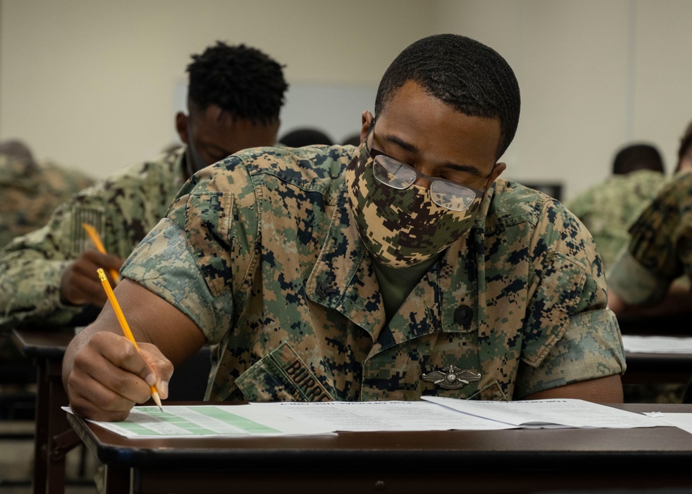 DVIDS Images CFAO NavyWide Advancement Exam 2021 [Image 1 of 3]