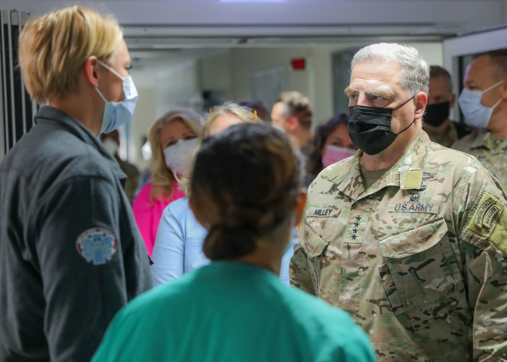 CJCS, SEAC assess operations at LRMC during OAR