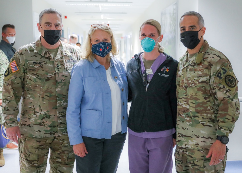 CJCS, SEAC assess operations at LRMC during OAR