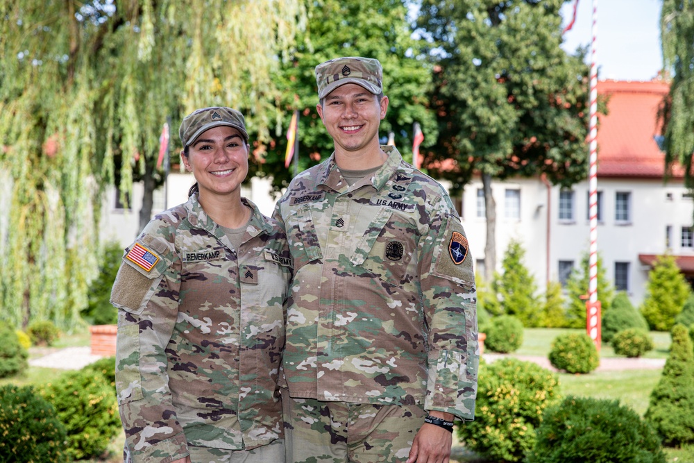 U.S. Army National Guard applies “Soldier First” movement deploying married Soldiers.
