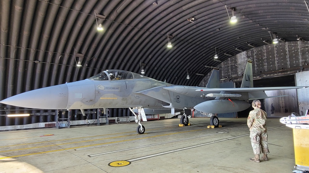 493rd FS generating aircraft for training sorties