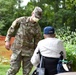 Michigan National Guard members work with veterans at the Michigan Veteran Homes at Grand Rapids