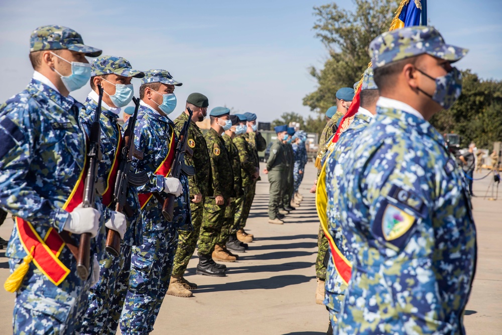 Air Task Force Romania assumes air policing mission in NATO certification ceremony