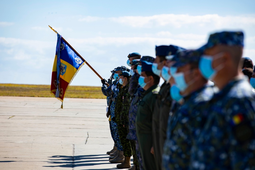 Air Task Force Romania assumes air policing mission in NATO certification ceremony