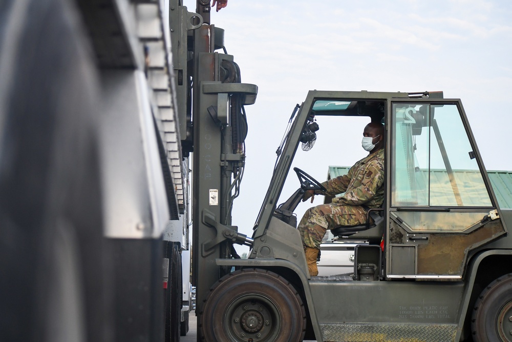 181st Logistics Readiness Flight assists with Jaded Thunder Exercise