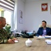50th Regional Support Group senior leadership meets with local mayor in Poland