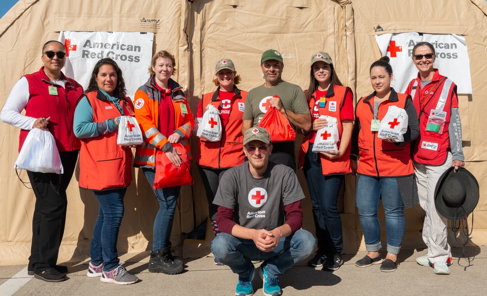U.S., German Red Cross provide aid during OAR