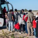 Evacuees from Afghanistan Depart NAVSTA Rota for the U.S.