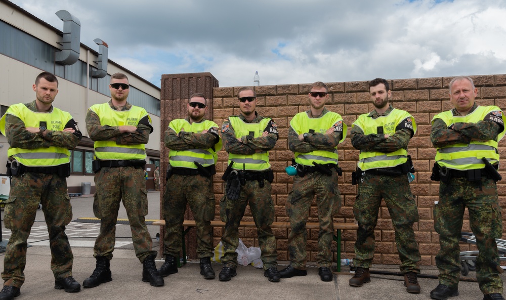 German Polizei aids, Operation Allies Refuge
