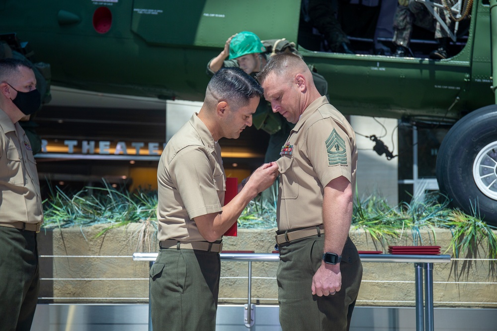 Master Gunnery Sgt. Kauppila Retirement Ceremony