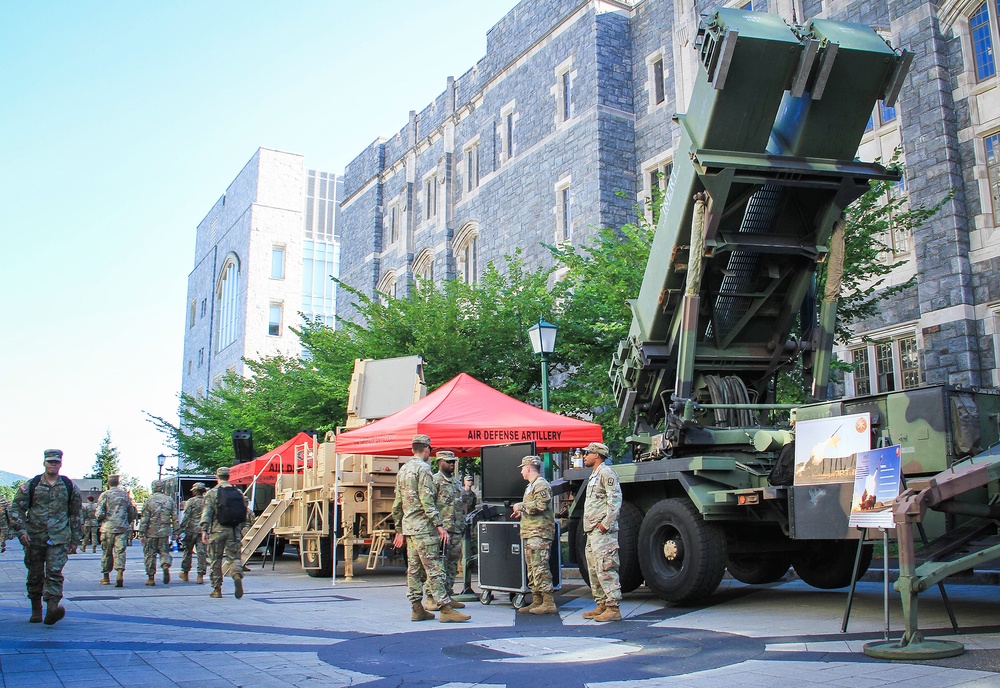 Cadets explore career possibilities during Branch Week