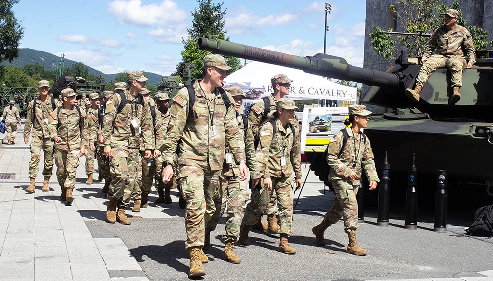 Cadets explore career possibilities during Branch Week