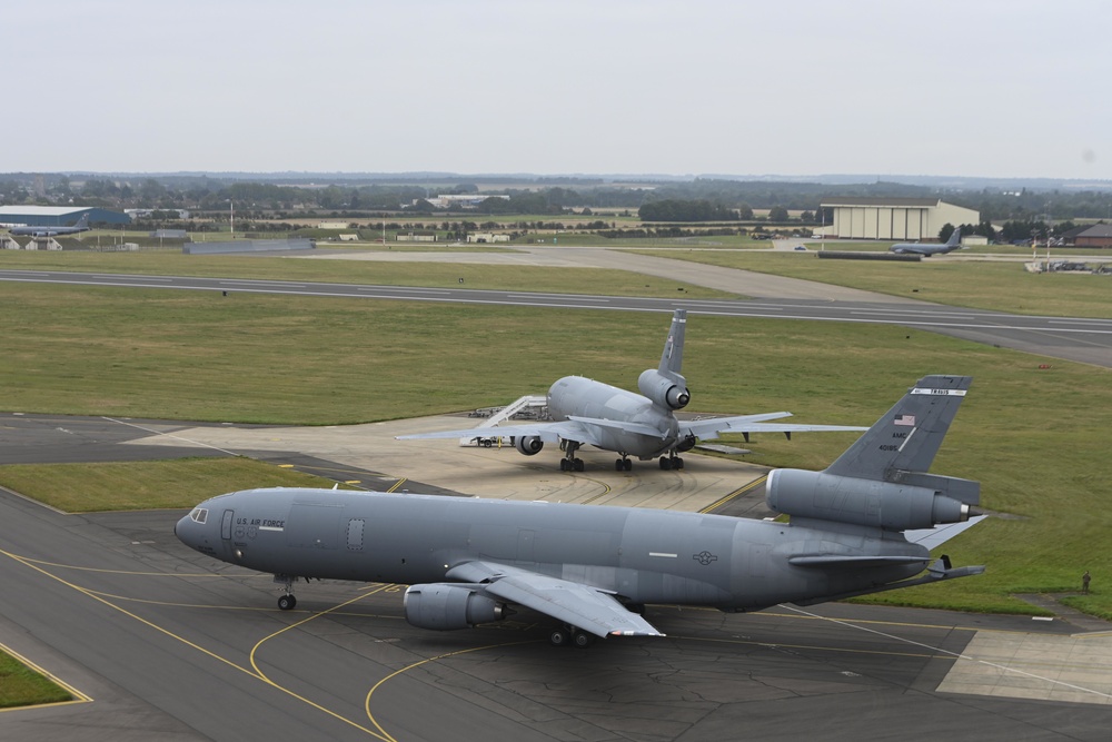 RAF Mildenhall, 60th AMW support Afghanistan evacuation efforts