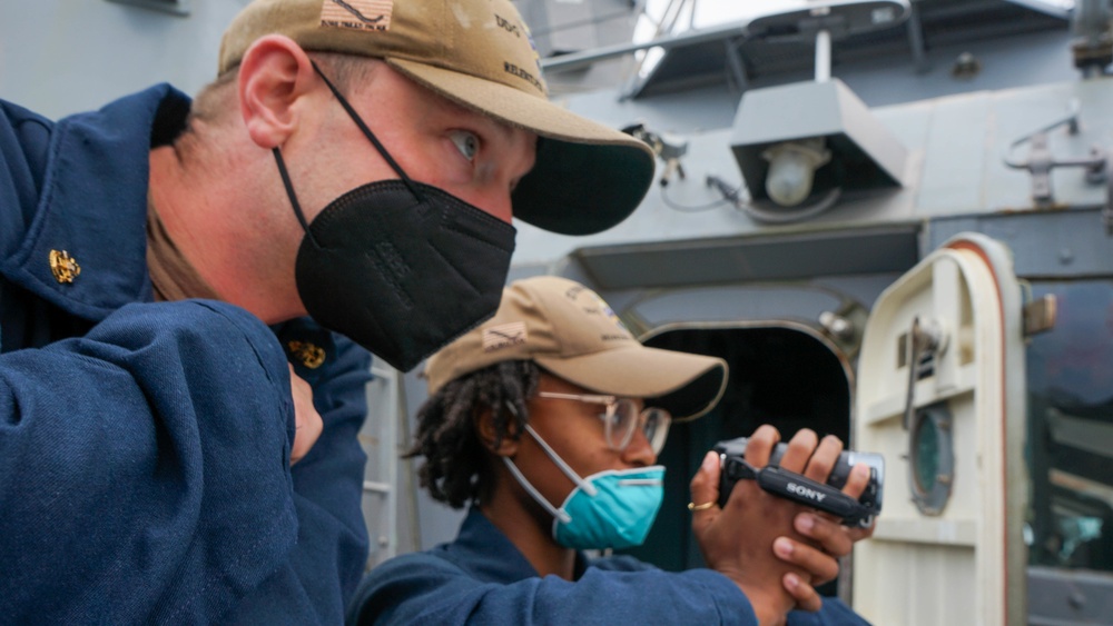 USS Forrest Sherman Participates in FRONTIER SENTINEL