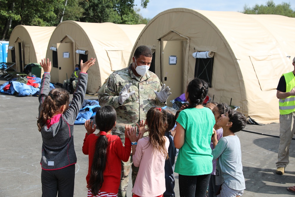 21st TSC assists Afghan Evacuees