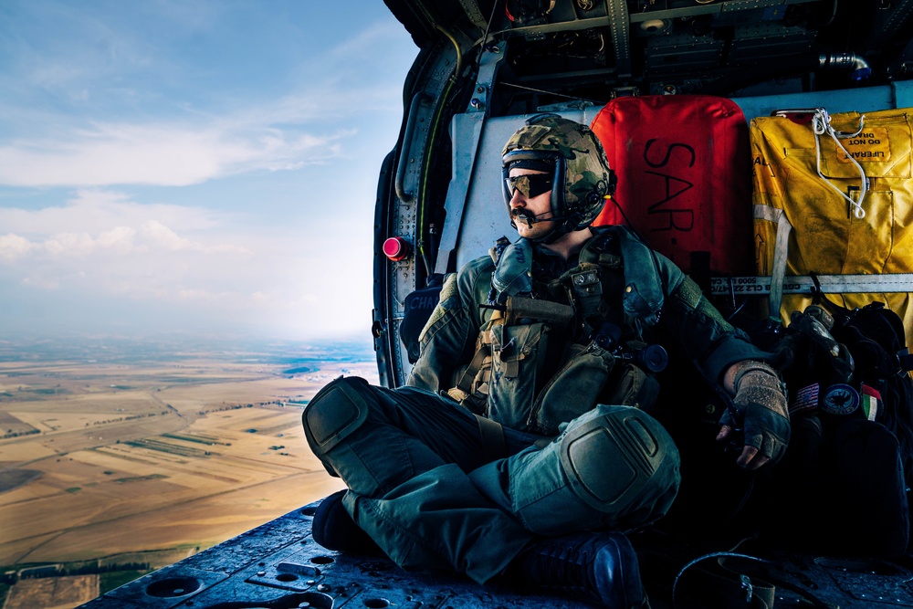 &quot;Ghost Riders&quot; conduct flight operations around Sicily, Italy